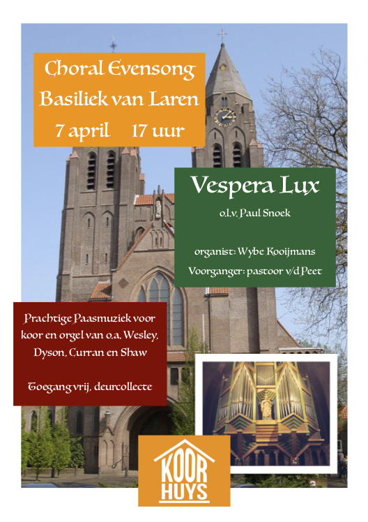 Lees meer over het artikel Choral Evensong in Laren